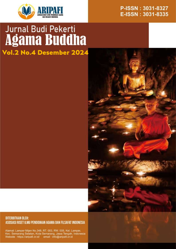 					View Vol. 3 No. 2 (2025): Juni : Jurnal Budi Pekerti Agama Buddha
				